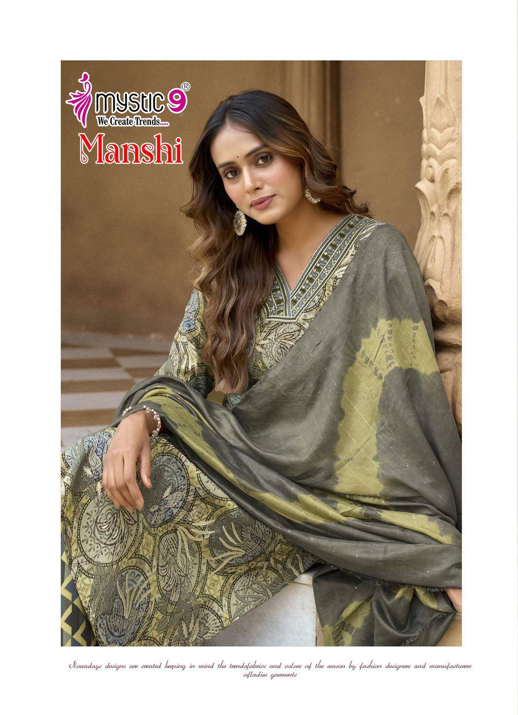 Mystic9 manshi vol 1 kurti ladies fashion wholesale